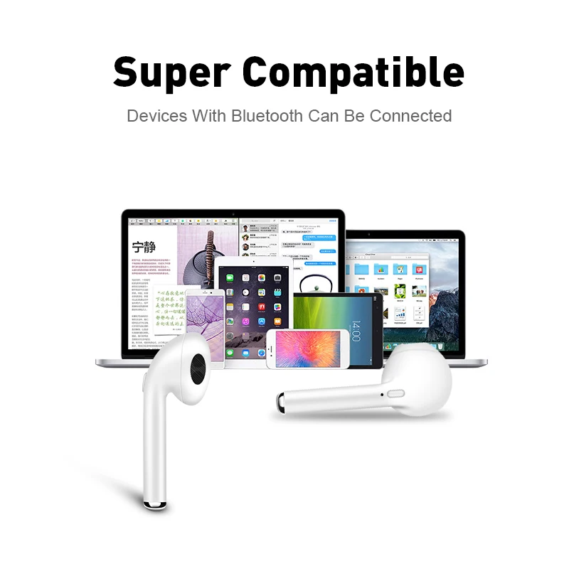 I9S TWS Bluetooth наушники 5,0 спортивные наушники-вкладыши Handsfree True беспроводные наушники Беспроводная гарнитура Bluetooth телефон