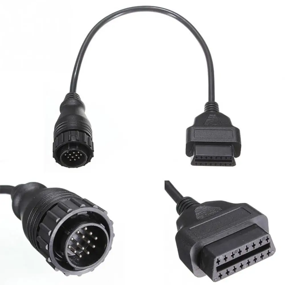 

[В наличии] для Benz Sprinter от 14 Pin до 16 Pin OBD2 Диагностический конвертер адаптер кабель