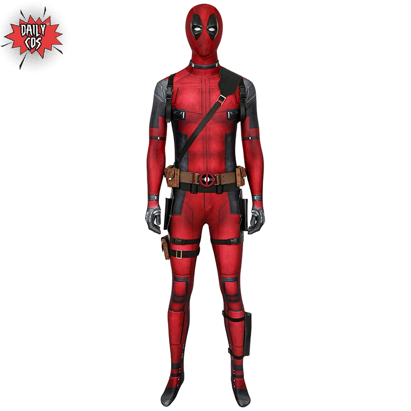 Костюм Дэдпул взрослый человек спандекс зентай боди костюм для костюмированой