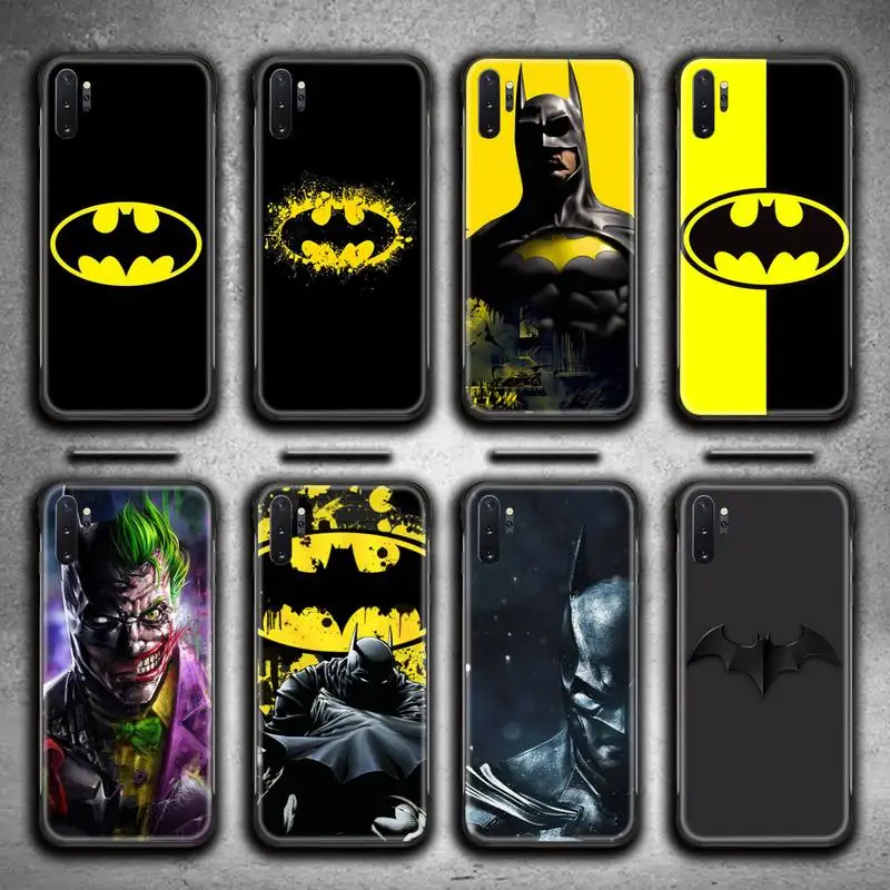 

Superhero Batmans Phone Case For Samsung Galaxy Note20 ultra 7 8 9 10 Plus lite M51 M21 M31S J8 2018 Prime