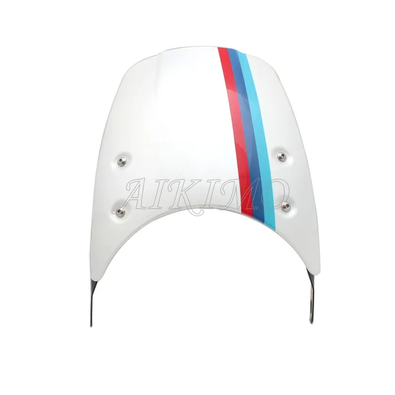 ABS пластик для мотоцикла 5 &quot 7&quot лобовое стекло ветровое отражающее