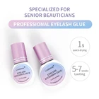 Клей для наращивания ресниц, сильный клей, Индивидуальные ресницы, 1-2 секунды, Быстросохнущий мощный клей, клей для наращивания ресниц