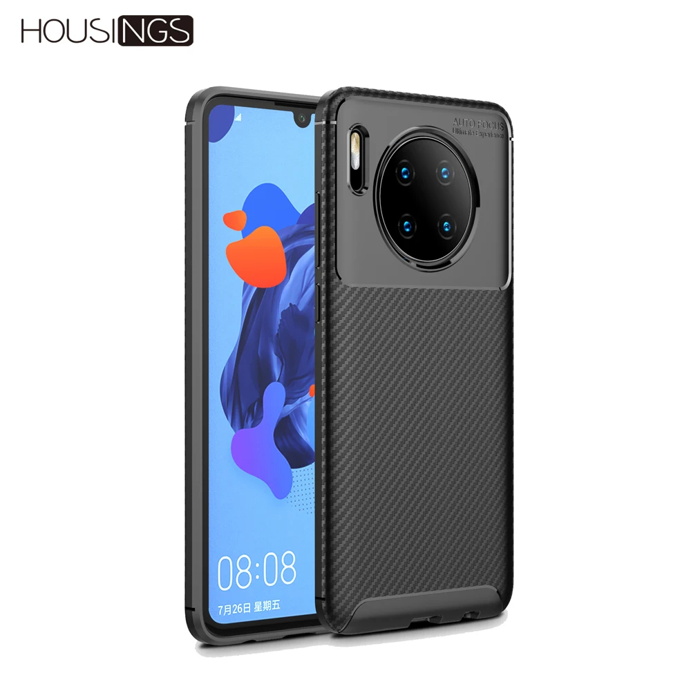 Роскошный тонкий мягкий чехол из ТПУ для huawei mate 20 Lite 30 Pro противоударный телефона