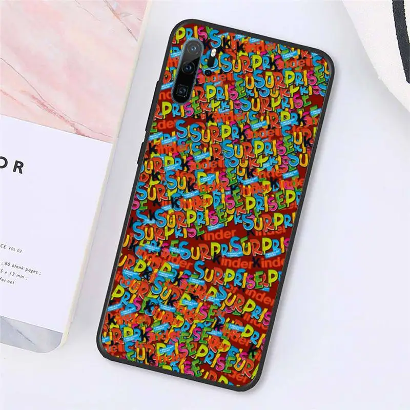 

Trolly egg KINDER JOY Surprise Phone Case For Huawei honor Mate P 10 20 30 40 Pro 10i 9 10 20 8x Lite Y91C V17 6.38 6.44