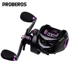 Рыболовная катушка PROBEROS, 7,2: 1, высокоскоростная, сверхлегкая, для мультипликатора, металлическая катушка для приманки, 12 магнитных тормозов, макс. нагрузка 10 кг