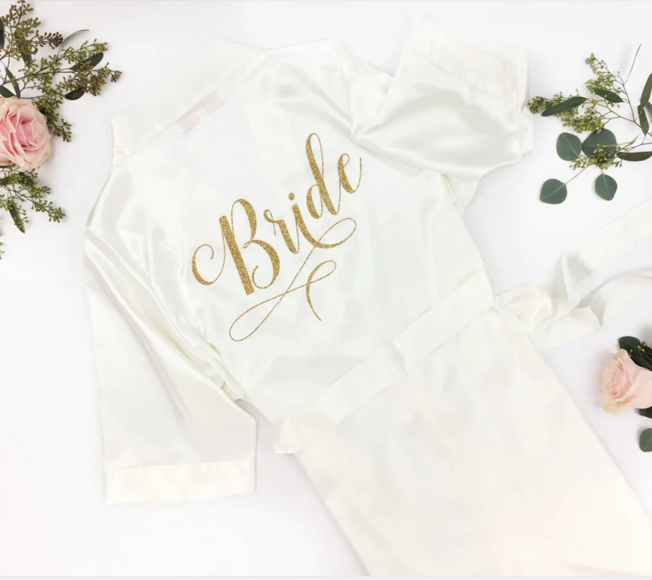 Персонализированное свадебное нижнее белье для душа индивидуальные вечерние