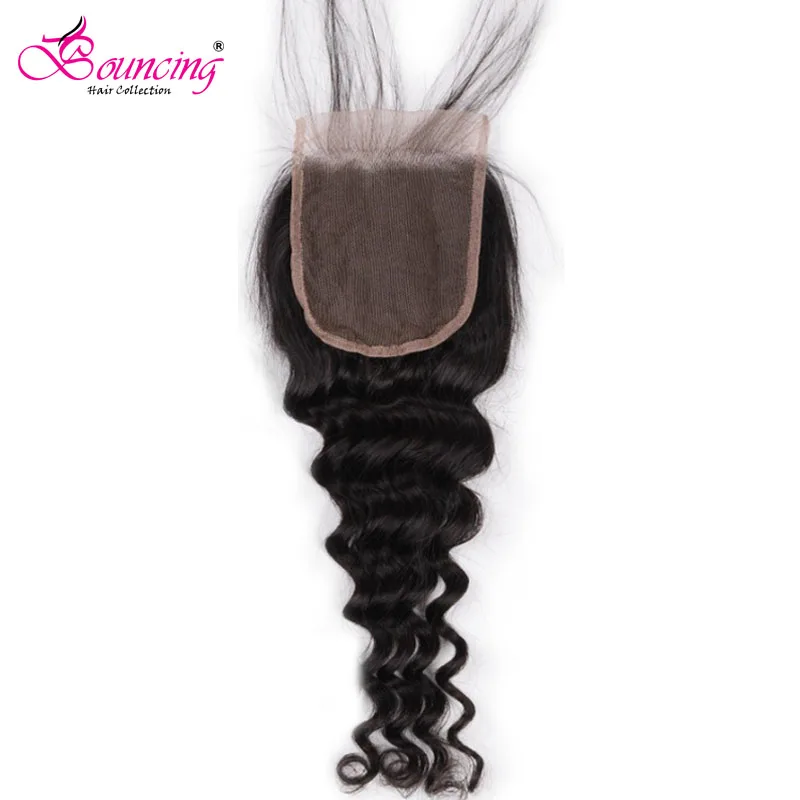 Волнистые свободные волнистые волосы пучки с закрытием бразильские