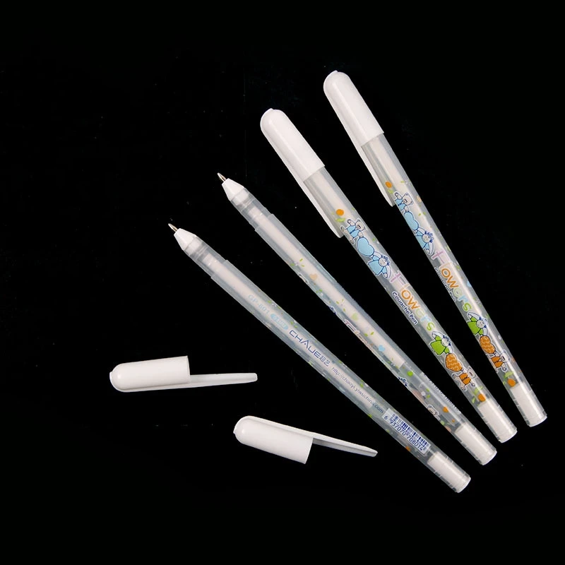 Фотоальбом с белыми чернилами гелевая ручка 0 8 мм милая унисекс подарок для детей