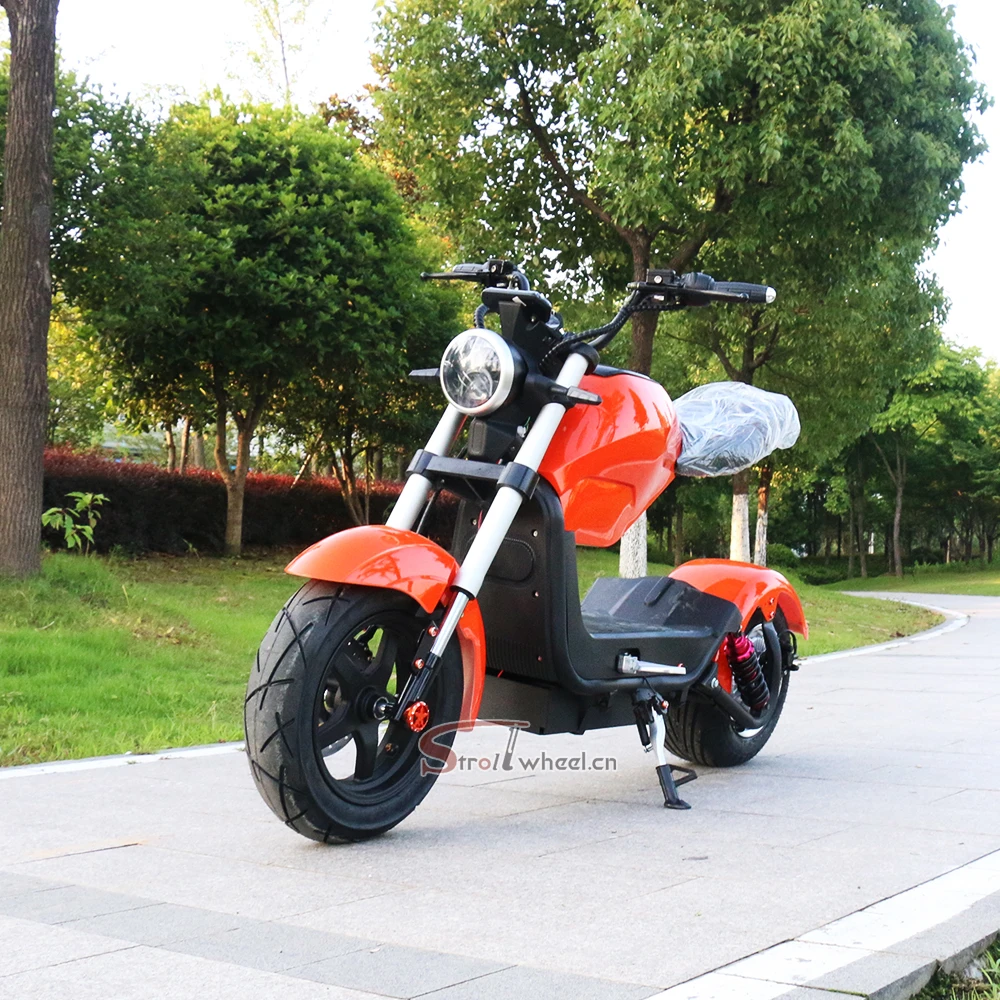 Двухколесный Электрический мотоцикл с аккумулятором 60 в 20 А 1500 Вт Citycoco для