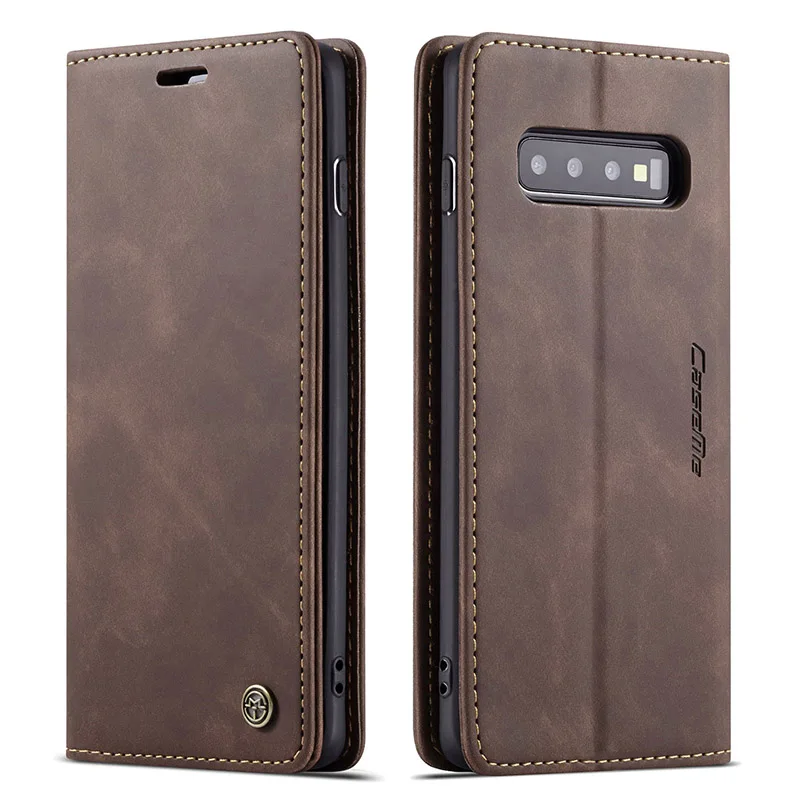 Кожаный чехол для Samsung Galaxy S10 5g S10E S8 S9Plus флип-кошелек сумки деловой с полным