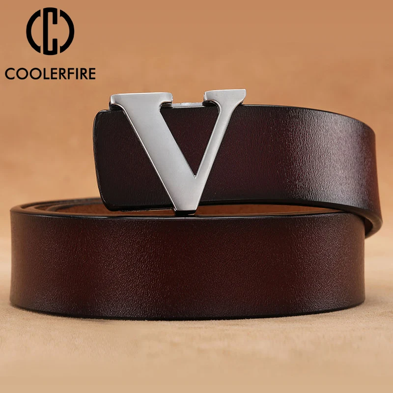 

Men Belts Luxury Brand High Quality Genuine Cowskin Leather Casual Designers Belts for Men Leisure Jeans Dress Strap ZD2123