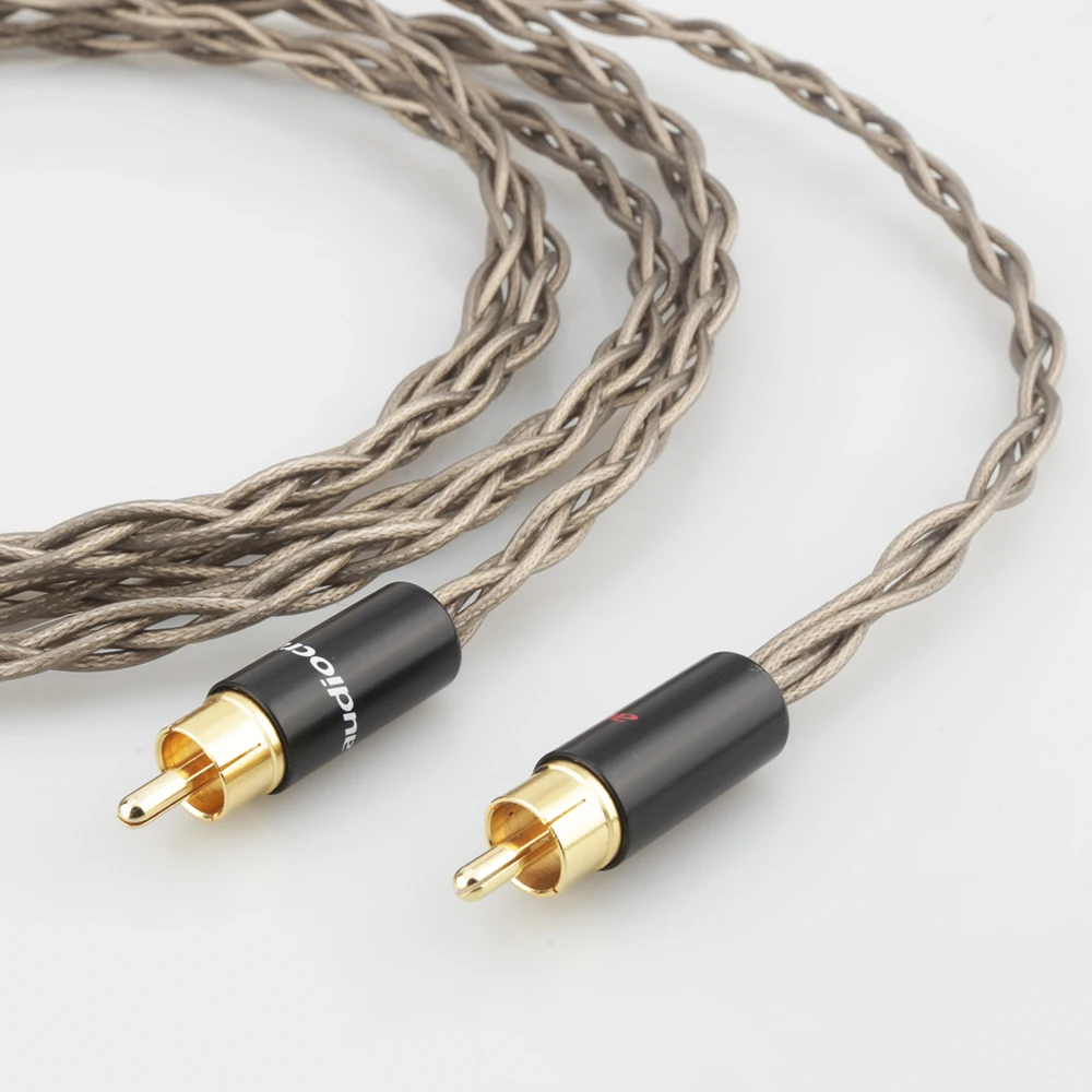 HI End Odin посеребренный сигнальный кабель RCA соединительный аудио аналоговый phono