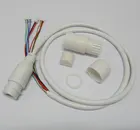 Водонепроницаемый POE LAN кабель для видеонаблюдения IP камера плата модуль с всепогодным разъемом RJ45, один статус LED