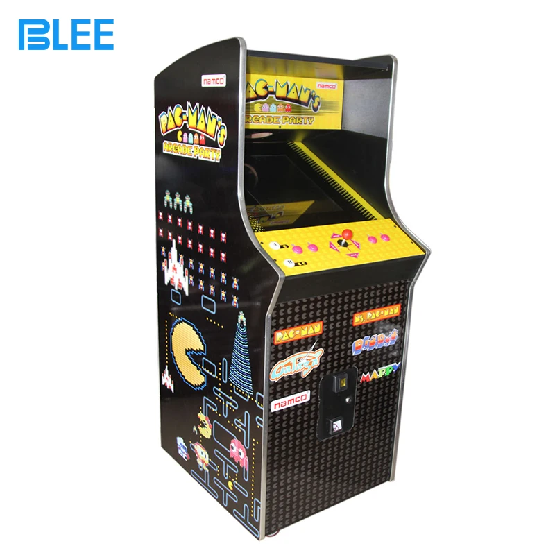 1 игрок 19 дюймов LCD Вертикальная аркадная машина Pacman с монетоприемником для