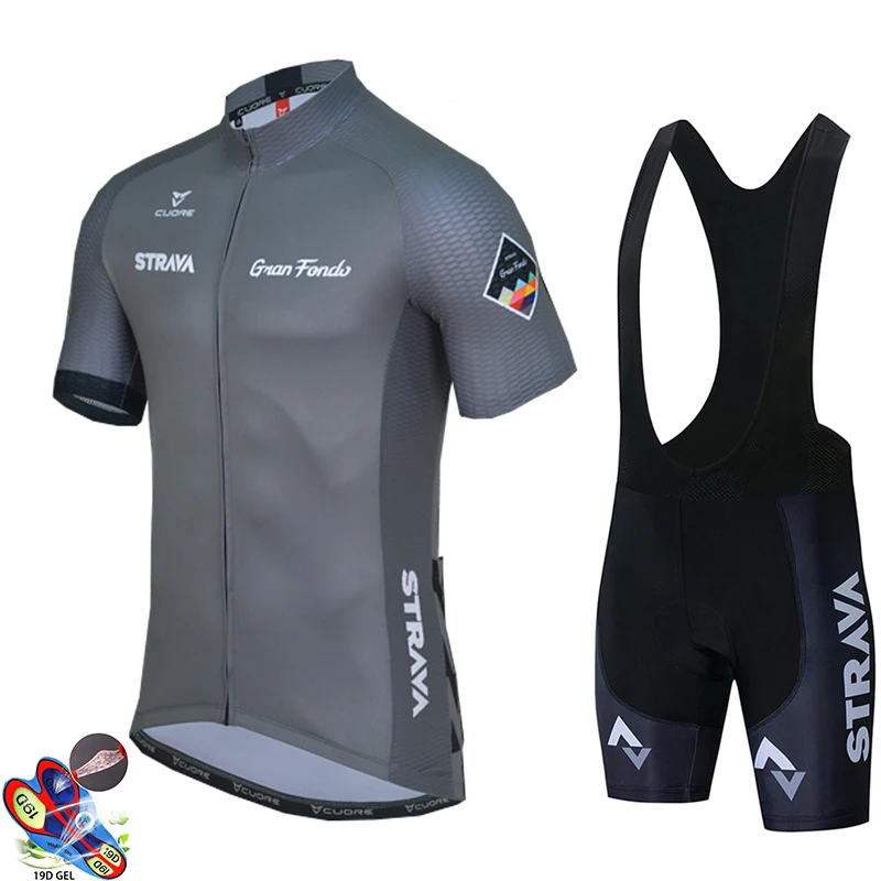 

2021 New Summer Cycling Jersey Set Breathable Team Racing Sport Bicycle Jersey Mens Cycling Clothing Short Bike MTB pants Jersey