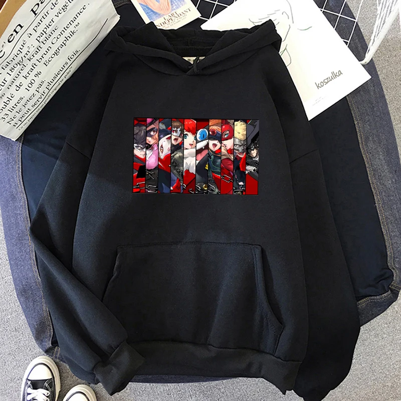 

Winter Casual Persona Cotton Hoodie Harajuku Women Hoodies Sweatshirts Long Sleeve Hoody Female Autumn Oversize Sudadera Mujer