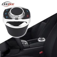 Bluetooth Wireless Car Steering Wheel Control Button For Audio Radio DVD Android Phone Only,Console Hole Fixed Auto Accessories