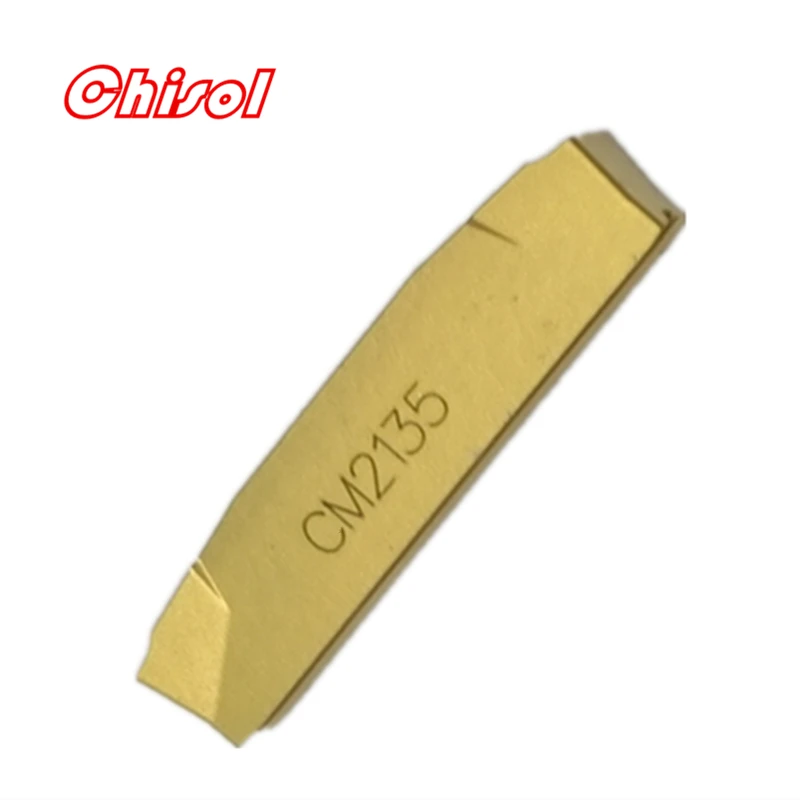 ЧПУ твердосплавный прорезание наружных канавок Вставки N123G2-0300-0002-CM 2135 Токарные пластины резак