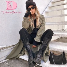 DoraTasia INS Hot Brand New 2021 Autumn Winter Female Mid Calf Boots Platform Motorcycle Boots Women Goth Fashion Chunky Shoes