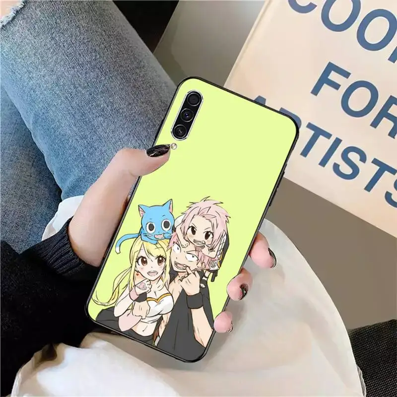 

FAIRY TAIL Japan anime Phone Case For Samsung galaxy S 9 10 20 A 10 21 30 31 40 50 51 71 s note 20 j 4 2018 plus