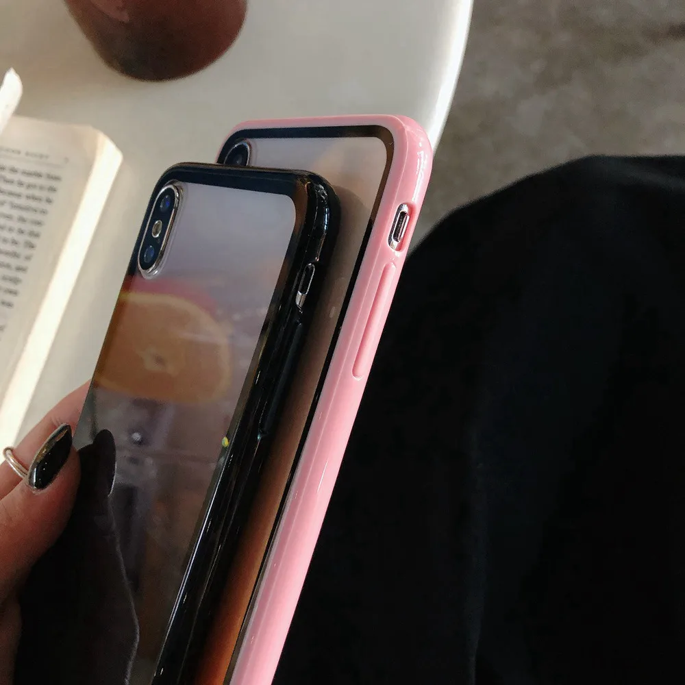 FLOVEME роскошные мягкие чехлы для iPhone 7 plus 8 6 6s X XS max XR Plus 6S чехол градиентный