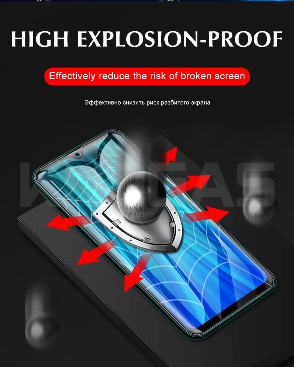 Передняя пленка для задней панели 100D Гидрогелевая пленка для Xiao mi Red mi Note 8 8A 7 Pro 4X K20 Pro mi 9T Pro Защитная пленка для экрана