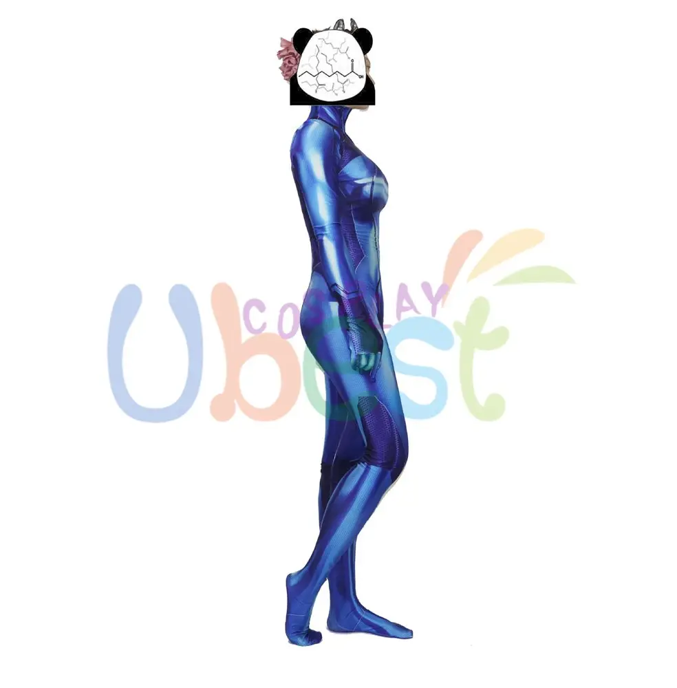Костюм для косплея Metroid Zero костюм самуса комбинезон с 3D принтом | Тематическая