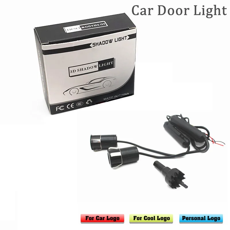 PFTKJCP 2 шт. светодиодный лазерный проектор для двери автомобиля с логотипом Ghost Shadow