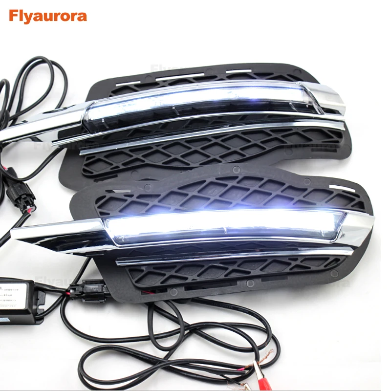 Противотуманный бампер светильник s светодиодный DRL Дневной Бег противотуманная