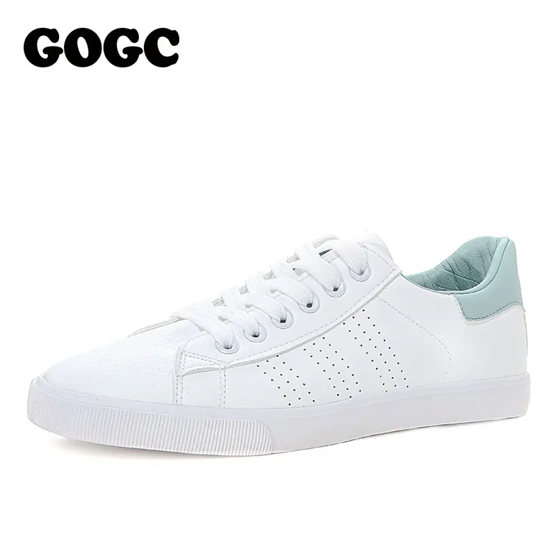 GOGC White Sneakers Women canvas shoes Spring Summer ons Women Sneakers Flat Shoes Women's slipony women casual G788