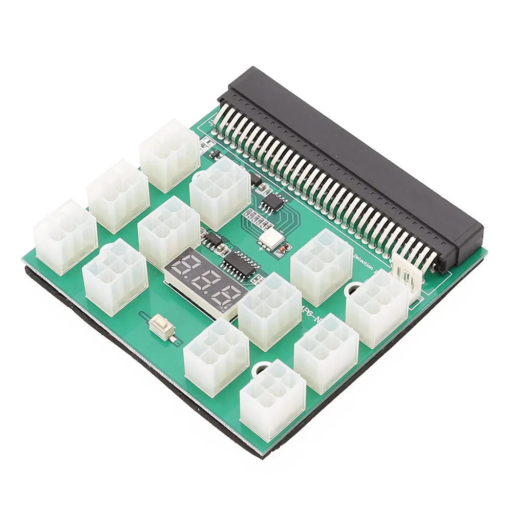 Блок питания PCI E 12В 64 контактный к 12x 6Pin серверный адаптер разделочная плата для HP