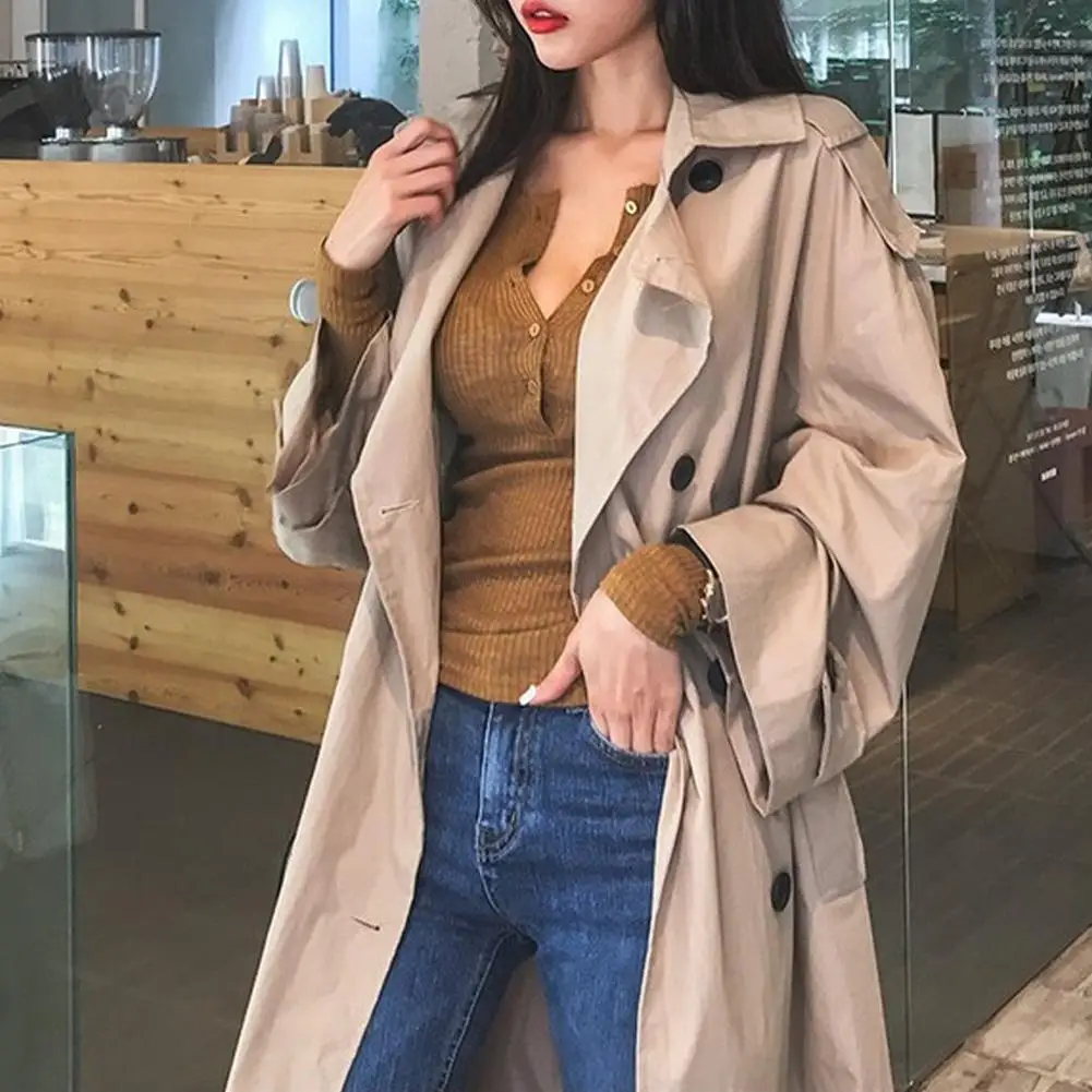 Женская трикотажная футболка с V-образным вырезом длинным рукавом | одежда