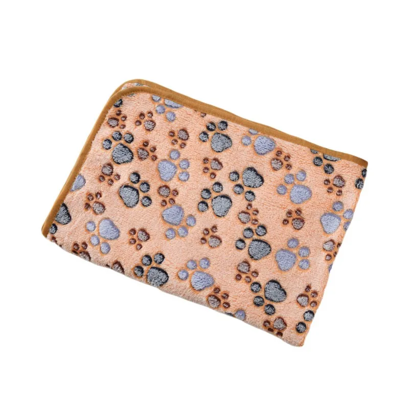 

Pet Cat Dog Warm Universal Blanket Pet Soft Fleece Pad Blanket Bed Mat Cushion Home Accesories 104 * 76cm