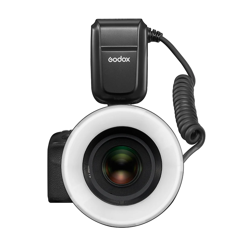 Godox MF R76 RING76 5000K Макросъемка светодиодная кольцевая лампа для макросъемки камеры