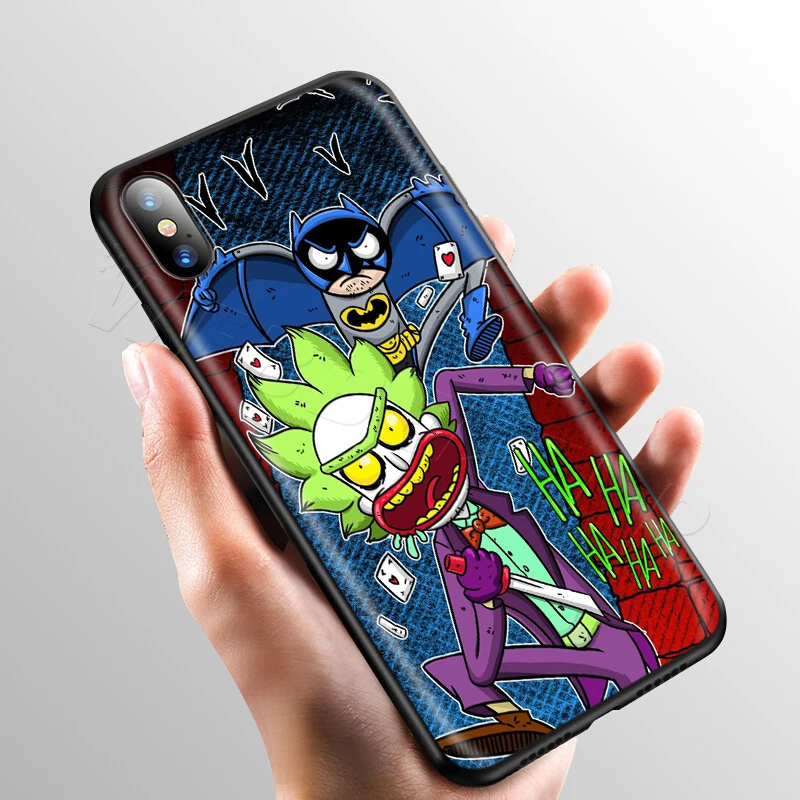 9 Чехол Webbedepp Ricky Morty Art для Apple iPhone 11 Pro XS Max XR X 8 7 6 6S Plus 5 5S SE - Цвет: 9