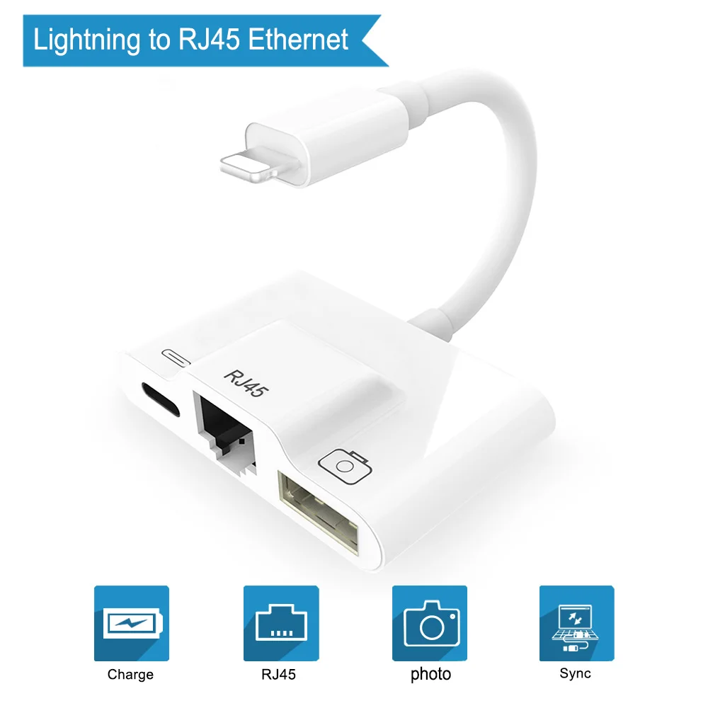 THT-016 2 в 1 OTG адаптер для Lightning-USB 3 адаптер для камеры OTG кабель конвертер данных для iPhone iPad iPod клавиатура iOS 13 разъем - Цвет: THT-016