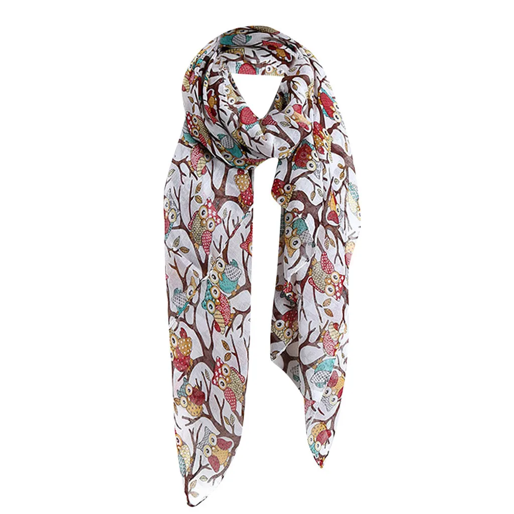 Шелковый атласный шарф в стиле ретро на шею элегантные большие шали для женщин