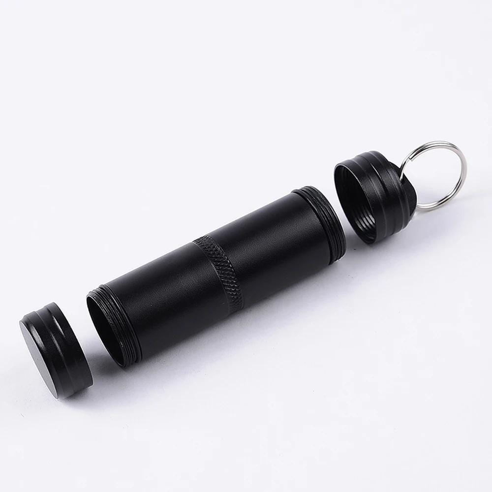 Металлическая Водонепроницаемая бутылка для таблеток с ЧПУ первой