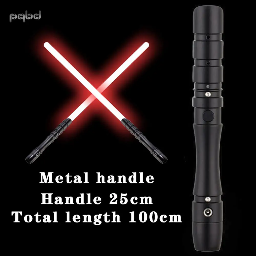 Pqbd RGB светильник сабля 11 Цвета изменения психического рукоять лазерный с