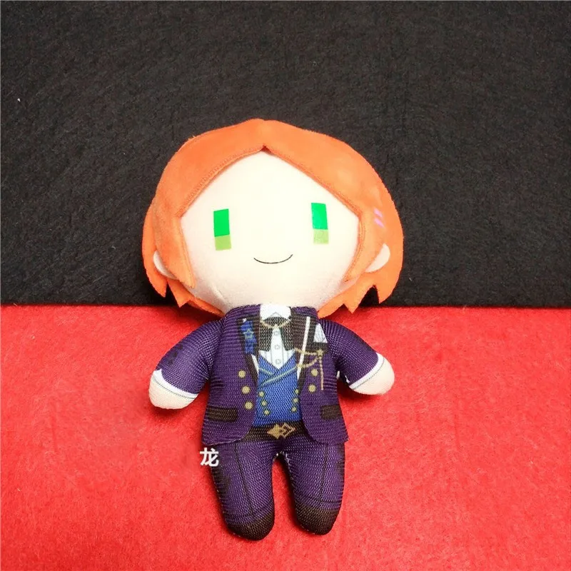 14 см плюшевые подвесные игрушки ансамбль звезды! Куклы Fushimi yuзуру Amagi Hiiro Saegusa iбара