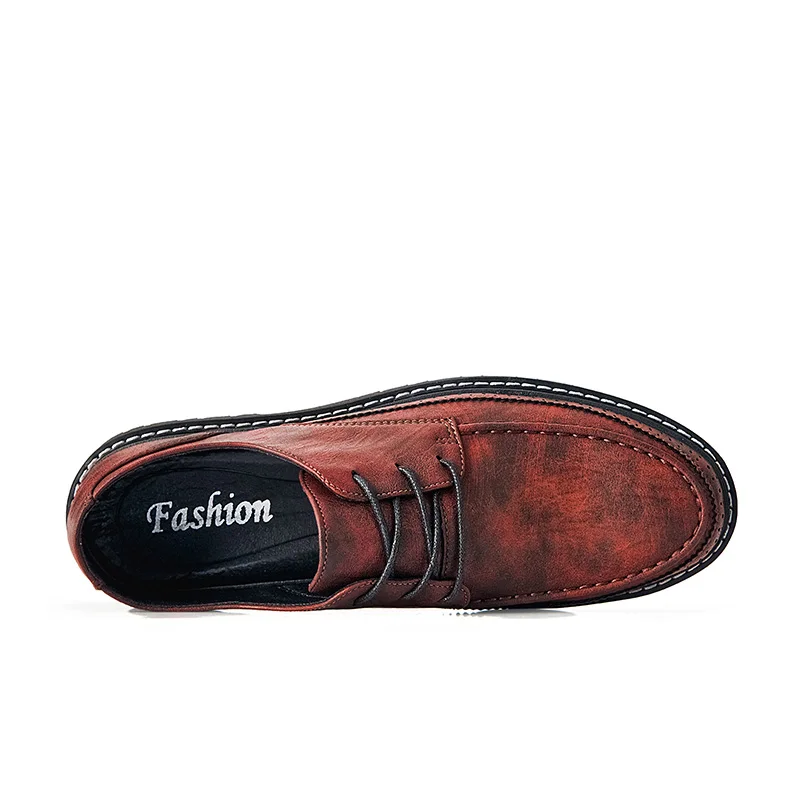 KATESEN/Мужская обувь Повседневная из натуральной кожи высококачественные уличные