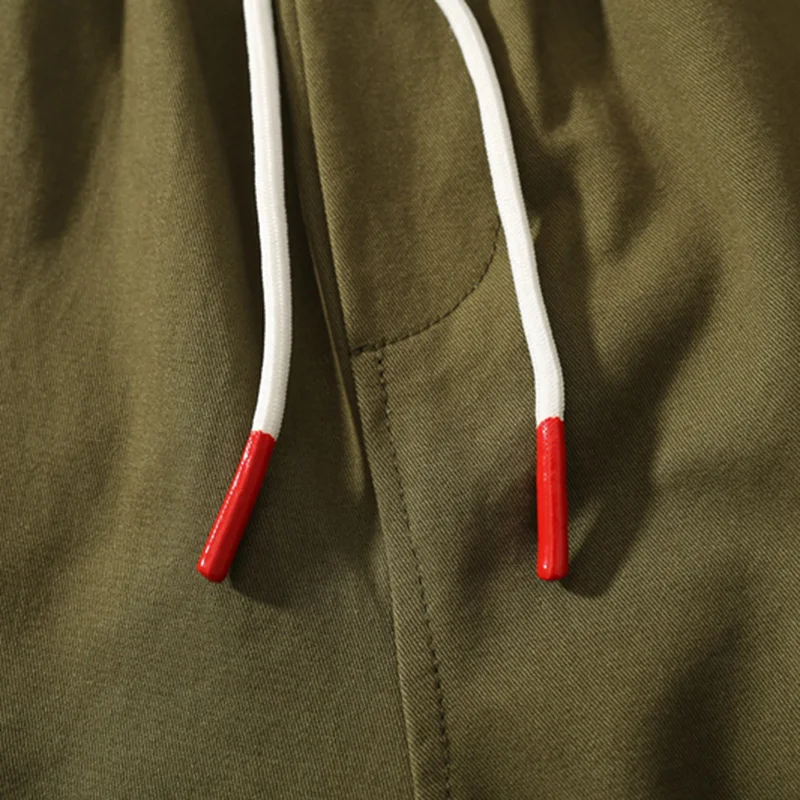 Брюки карго в стиле Харадзюку Мужские штаны для бега с несколькими карманами