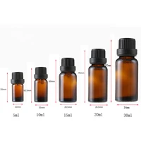 24pcs 5ml10ml15ml20ml30ml amber brown glass euro dropper bottles essential oil liquid aromatherapy pipette vials containers