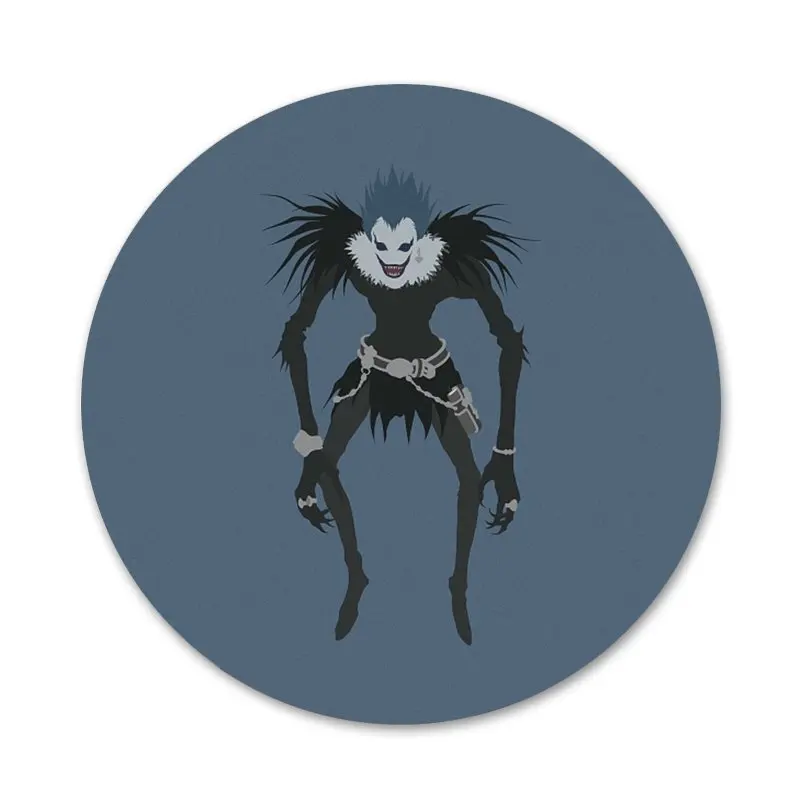 Значки с надписью Death Note 58 мм | Дом и сад