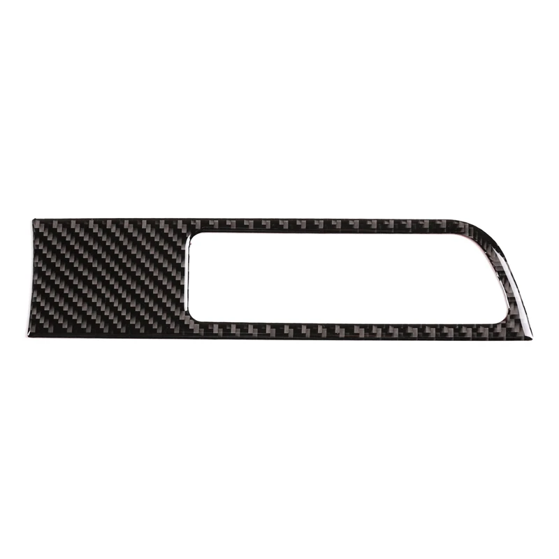 

Carbon Fiber ABS Left Driver Side Card Slot Panel Cover Trim Decoration Stickers for Toyota Highlander 2015-2018