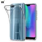 Чехол для Huawei Honor 10 9 8 7 6 X8 X7 X9 lite 5G TPU Прозрачный Прочный силиконовый чехол для Honor 9X 8X 8S 7X 7S 6X