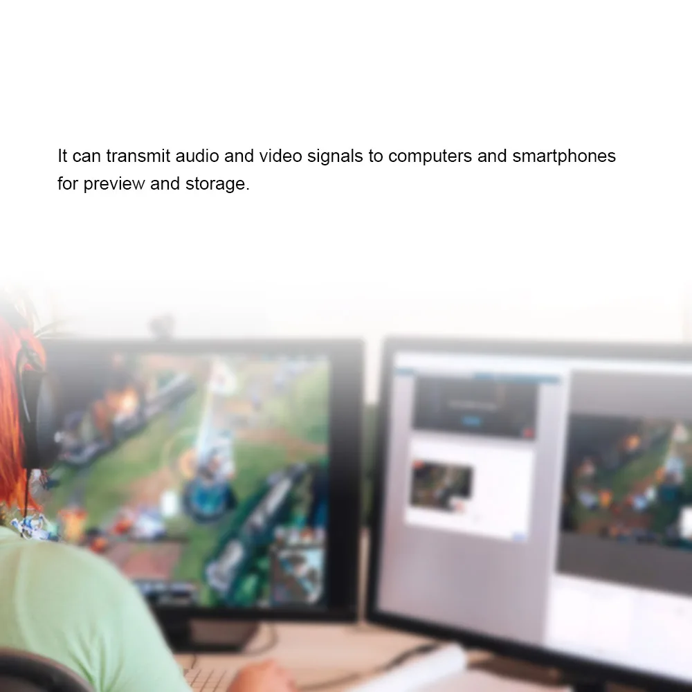 Портативная мини карта захвата аудио и видеосъемки USB 2 0 HD 1 канал на 1080P