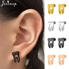 Женские и мужские серьги-гвоздики из нержавеющей стали