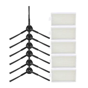 Боковая щетка 6 шт. + 5-кратный HEPA-фильтр для робота-пылесоса Ariete Briciola 2711, 2712, 2713, 2717