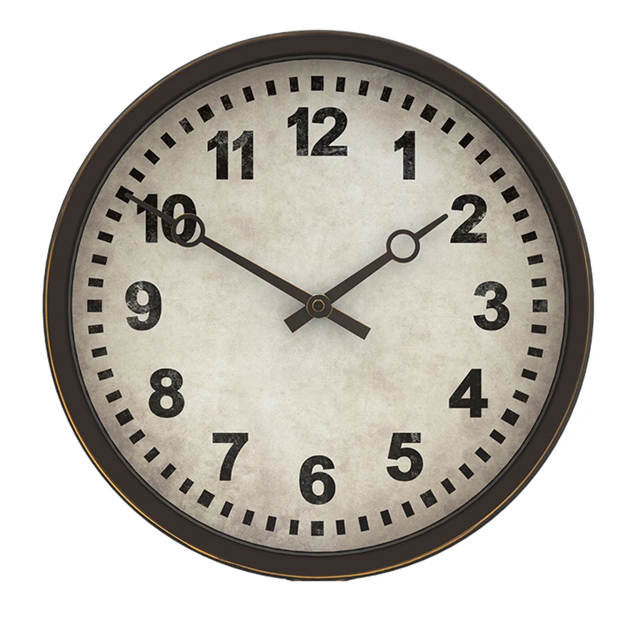 Скандинавские Ретро бесшумные настенные часы домашний декор для спальни